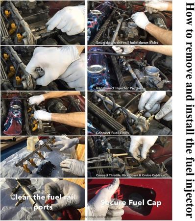 Pieces Moto France Equipement H4NL84 injecteur de carburant iwp212 FORD