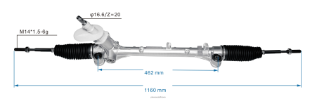 Fournisseur Pièces Auto En Gros H4NL2718 crémaillère de direction assistée 26310429 CHEVROLET