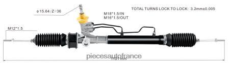 Pieces Auto En Gros H4NL2697 crémaillère de direction assistée s11-3400010bb 96518943 96518944 96879491 CHEVROLET