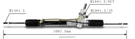 Pieces Auto France En Ligne H4NL2703 crémaillère de direction assistée 94671442 94730221 93389866 93344883 93384074 94707950 26031125 93338535 dhb 22026 7111446000 CHEVROLET