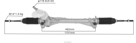 Pieces Auto Vente En Gros H4NL2719 crémaillère de direction assistée 26284042 CHEVROLET