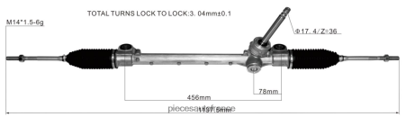 Pieces Auto France H4NL2831 crémaillère de direction assistée 45502-bz090 DAIHATSU