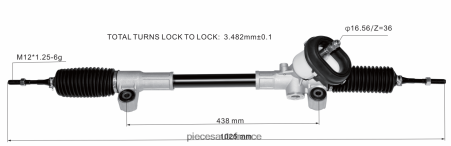 Pieces Auto Vente En Gros H4NL2829 crémaillère de direction assistée 48001-4la0b 48001-8ga1a 48001-4la1b DAIHATSU