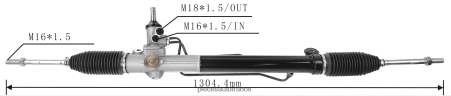 Accessoires Moto France H4NL2695 crémaillère de direction assistée 031-001-aa12 FORD