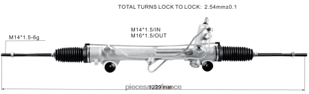 Pieces Auto France En Ligne H4NL2693 crémaillère de direction assistée 2r3z-3504-barm FORD