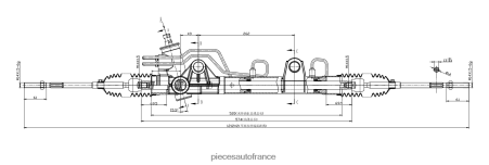 Pieces Auto Vente En Gros H4NL2679 crémaillère de direction assistée 96fb-3200-ah FORD