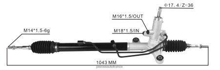 Pieces Auto France H4NL2541 crémaillère de direction assistée 53601-sna-a52 53601-sna-a04 71632-26010 HONDA