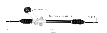 Accessoires Moto France H4NL2745 crémaillère de direction assistée 56500-2k000 565002k001 HYUNDAI/KIA
