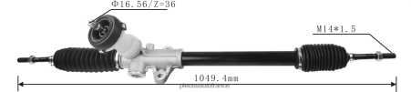 Accessoires Moto France H4NL2775 crémaillère de direction assistée 56500-1y500 565001y000 HYUNDAI/KIA