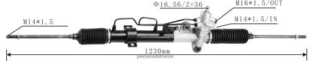 Fournisseur Pièces Auto En Gros H4NL2748 crémaillère de direction assistée 57700-2d000 HYUNDAI/KIA