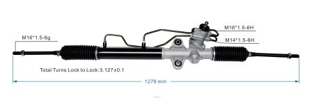 Pièces Détachées Moto Guzzi H4NL2780 crémaillère de direction assistée 577004f000 7134486001 HYUNDAI/KIA