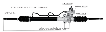 Pièces Détachées Moto Guzzi H4NL2790 crémaillère de direction assistée 57700-1f890 HYUNDAI/KIA