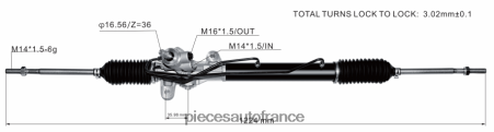 Pieces Moto France H4NL2782 crémaillère de direction assistée 57700-1c100 57700-1c080 HYUNDAI/KIA