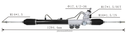 Pieces Auto Vente En Gros H4NL2619 crémaillère de direction assistée 8-97946130-1 ISUZU