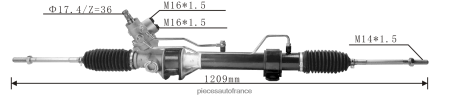 Fournisseur Pièces Auto En Gros H4NL2658 crémaillère de direction assistée s0h8-32-110a MAZDA