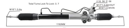 Fournisseur Pièces Auto En Gros H4NL2558 crémaillère de direction assistée mr374892 mr554233 MITSUBISHI