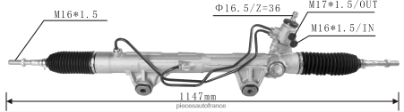 Pieces Auto En Gros H4NL2557 crémaillère de direction assistée 4410a603 55270329 7169386010 MITSUBISHI