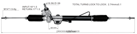 Pieces Moto France H4NL2562 crémaillère de direction assistée mr961357 4410a323 MITSUBISHI