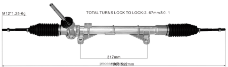 Fournisseur Pièces Auto En Gros H4NL2598 crémaillère de direction assistée 48001-1ka0d 48001-1ka0b 48001-1ka0e 48001-1ka0a NISSAN