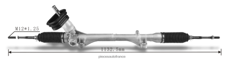 Pieces Moto France Equipement H4NL2584 crémaillère de direction assistée 48001-9af0a 71706-06010 NISSAN