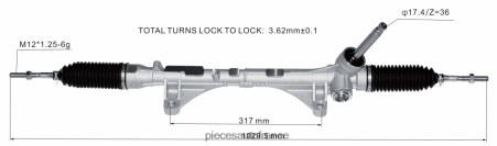 Pieces Moto France Equipement H4NL2614 crémaillère de direction assistée 48001-3lt0a 48001-jx00a 48001-jx00b 48001-jx00c NISSAN