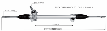 Fournisseur Pièces Auto En Gros H4NL2848 crémaillère de direction assistée 10291461 ROEWE