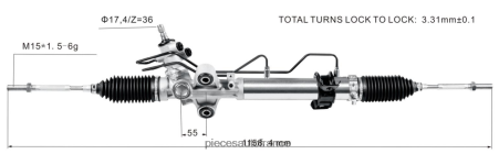 Fournisseur Pièces Auto En Gros H4NL2498 crémaillère de direction assistée 44200-26470 TOYOTA