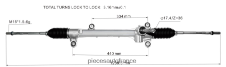 Fournisseur Pièces Auto En Gros H4NL2528 crémaillère de direction assistée 45510-28220 TOYOTA