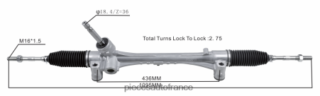 Pieces Auto En Gros H4NL2457 crémaillère de direction assistée 45510-02420 45510-02840 TOYOTA