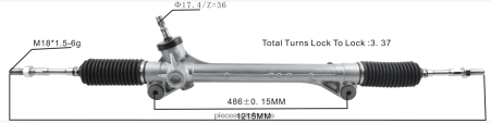 Pieces Auto En Gros H4NL2477 crémaillère de direction assistée 45510-08020 TOYOTA