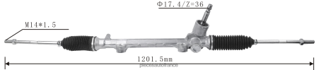 Pieces Auto En Gros H4NL2517 crémaillère de direction assistée 45510-bz170 45510-bz230 TOYOTA
