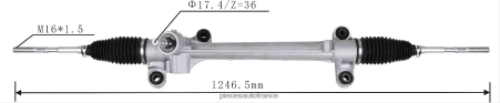Pieces Auto France H4NL2451 crémaillère de direction assistée 45510-02170 45510-02150 TOYOTA