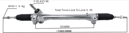 Pieces Auto France H4NL2471 crémaillère de direction assistée 45510-58080 TOYOTA