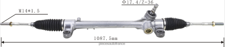 Pieces Auto France H4NL2491 crémaillère de direction assistée 45510-12460 45510-02200 TOYOTA