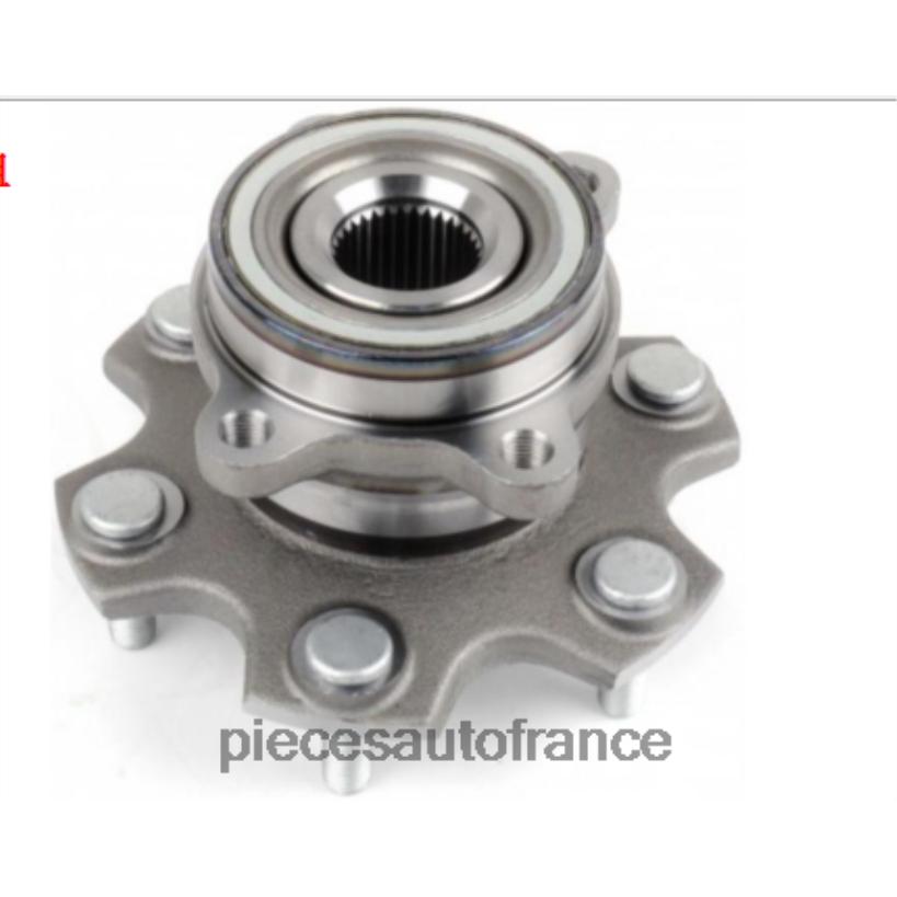 Pieces Moto France Equipement 2duf053n - moyeu de roue T80F2D4
