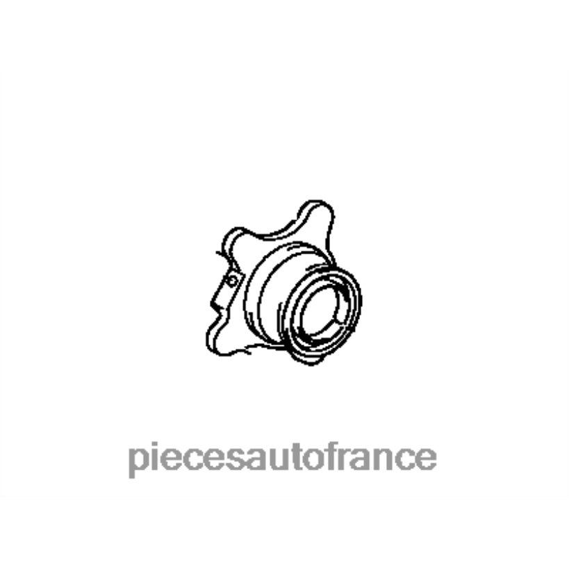 Pieces Moto France Equipement 42450-02170 - moyeu de roue T80F2D14