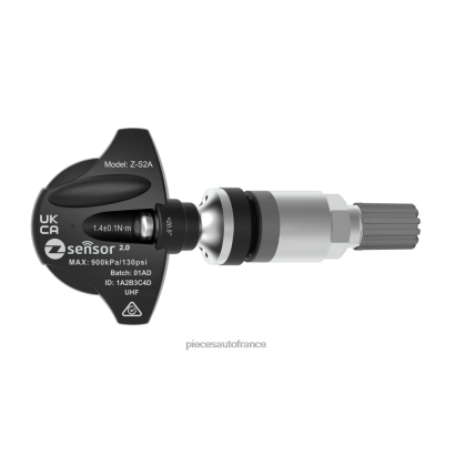 capteur tpms de remplacement d'origine hyundai - oe p/n 529333v600 fréquence 433mhz Pieces Moto France VB6Z1700 tige de valve en métal - argent
