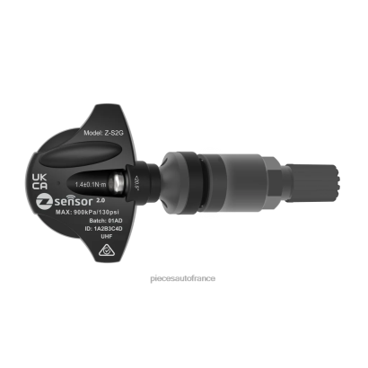 capteur tpms de remplacement d'origine hyundai - oe p/n 52940l1100 fréquence 433mhz Fournisseur Pièces Auto En Gros VB6Z1736 tige de valve en métal - gris foncé