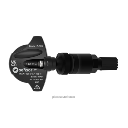 capteur tpms de remplacement d'origine hyundai - oe p/n 52940l1100 fréquence 433mhz Pieces Auto Vente En Gros VB6Z1737 tige de valve en métal - noire